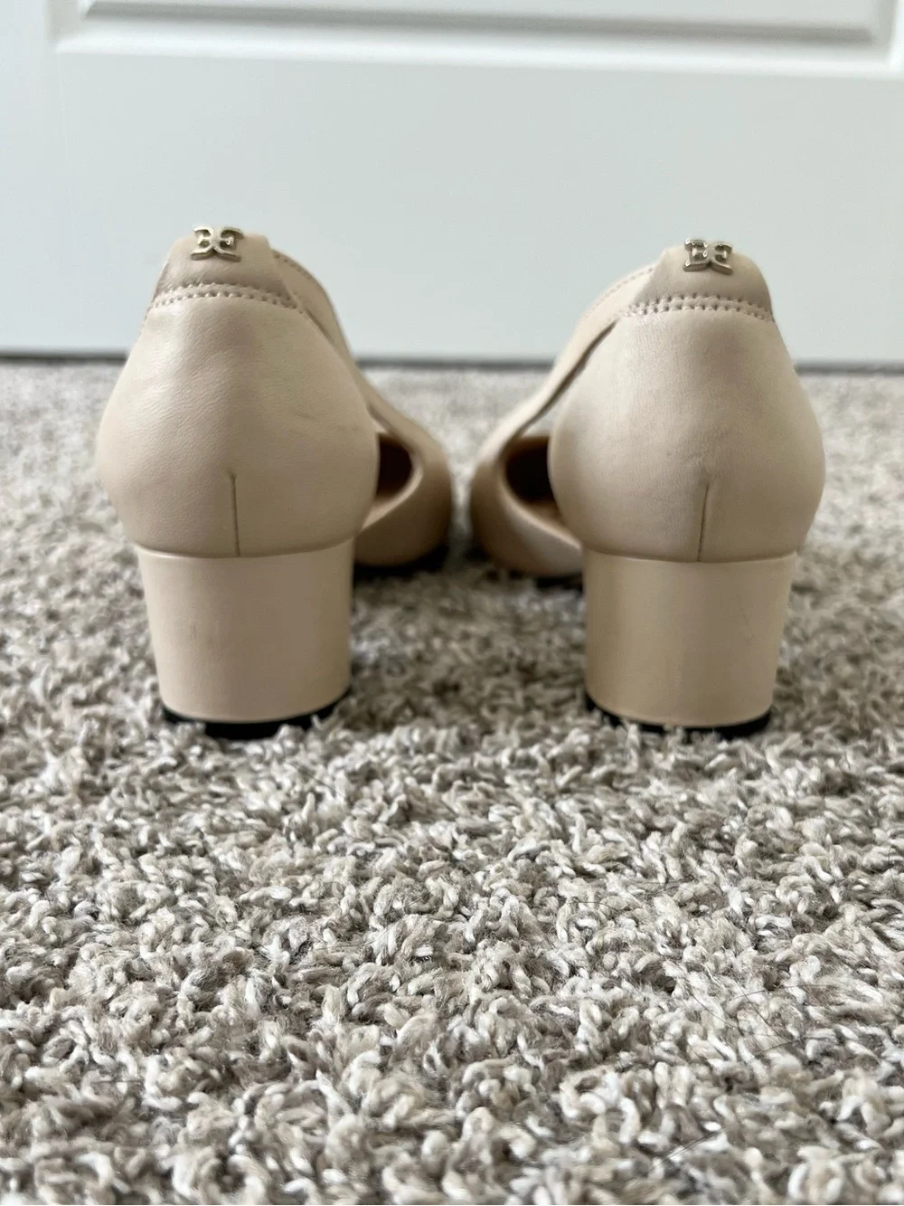 Sam Edelman Cap Toe Block Heel Size 8